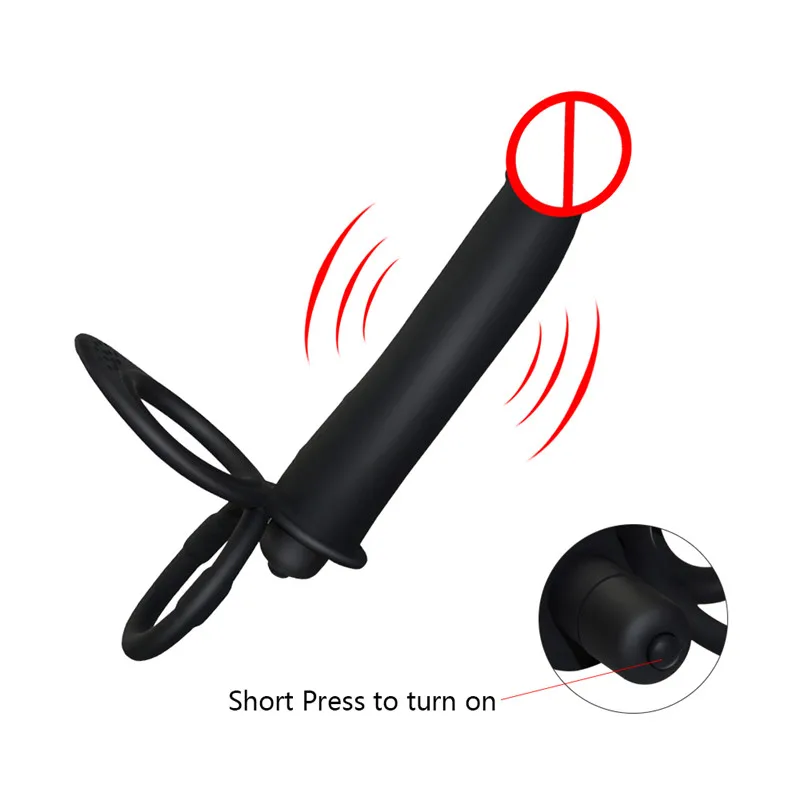 Double Penetration Anal Plug Dildo Butt Plug Vibrator For Men Strap On Penis Massage Vagina Plugs Adult Sex Toys For Couples 18+ image 5