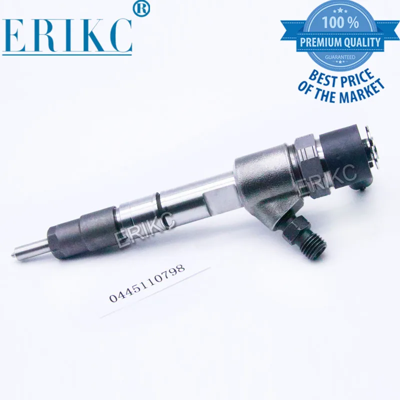 

ERIKC Fuel System Nozzle 0 445 110 798 Diesel Engine Fuel Injector 0445 110 798 Common Rail Injection Set 0445110798