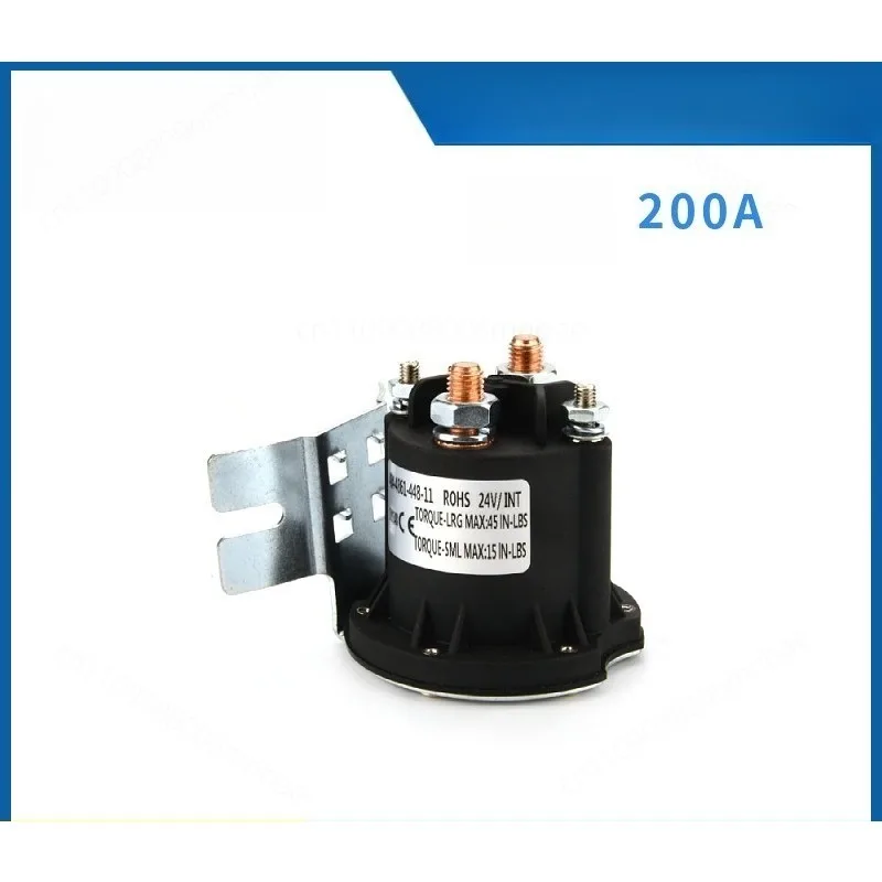 Low Voltage Electrical Street Sign DC Relay Start Relay 200A DC Contactor 12/24/48V