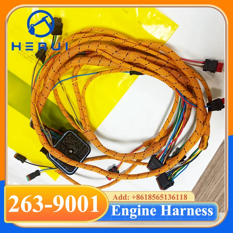 

High Quality Engine Wiring Harness 263-9001 2639001 263 9001 for Excavator C15 Engine