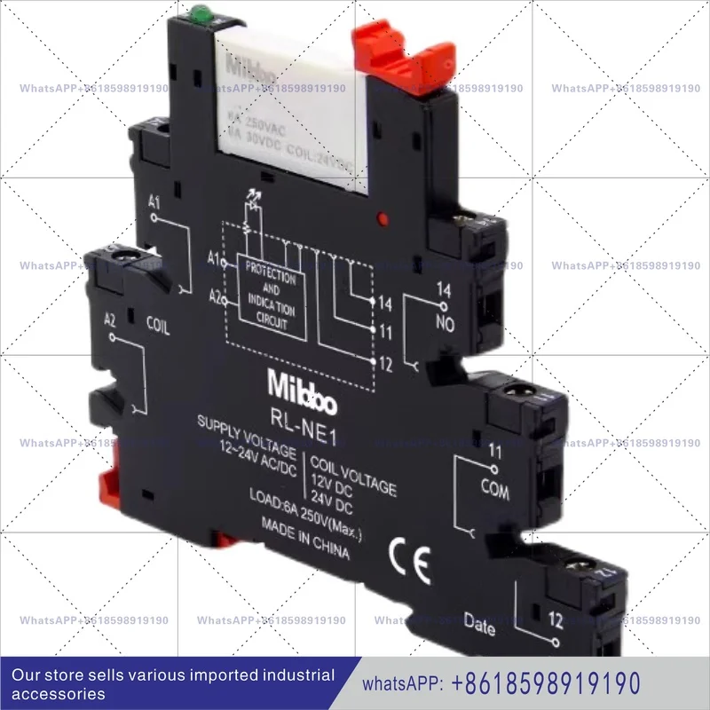 دائرة الواجهة لمرحل الحالة الصلبة PLC والحمل الطرفي SAN Series I O