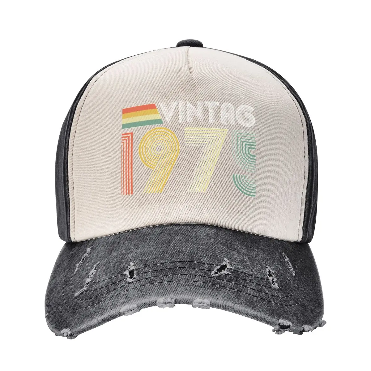 

Винтаж 1975, подарок на 50-летие, бейсболка, шляпа дальнобойщика, шляпа для гольфа, мужская шляпа для чая Rave, женская пляжная козырек, мужская