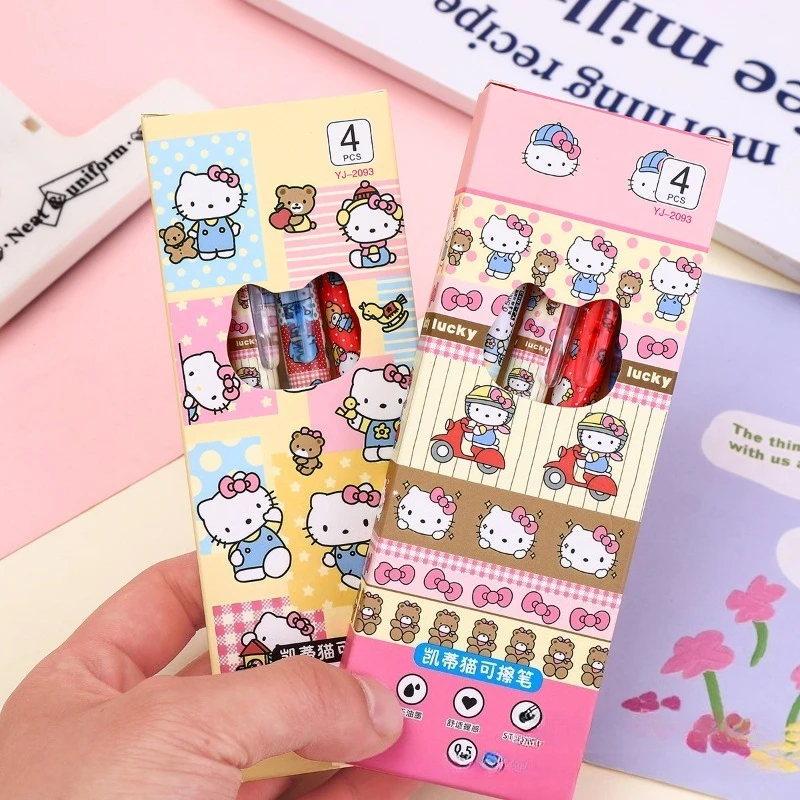 4Pcs/Box Hello Kitt…