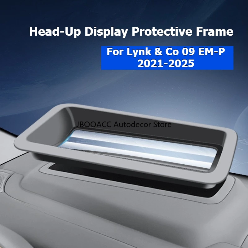 

For Lynk & Co 09 EM-P 2021-2025 Car Specialized Head-Up Display Protective Frame Instrument HUD Shield Cover Interior Accessorie