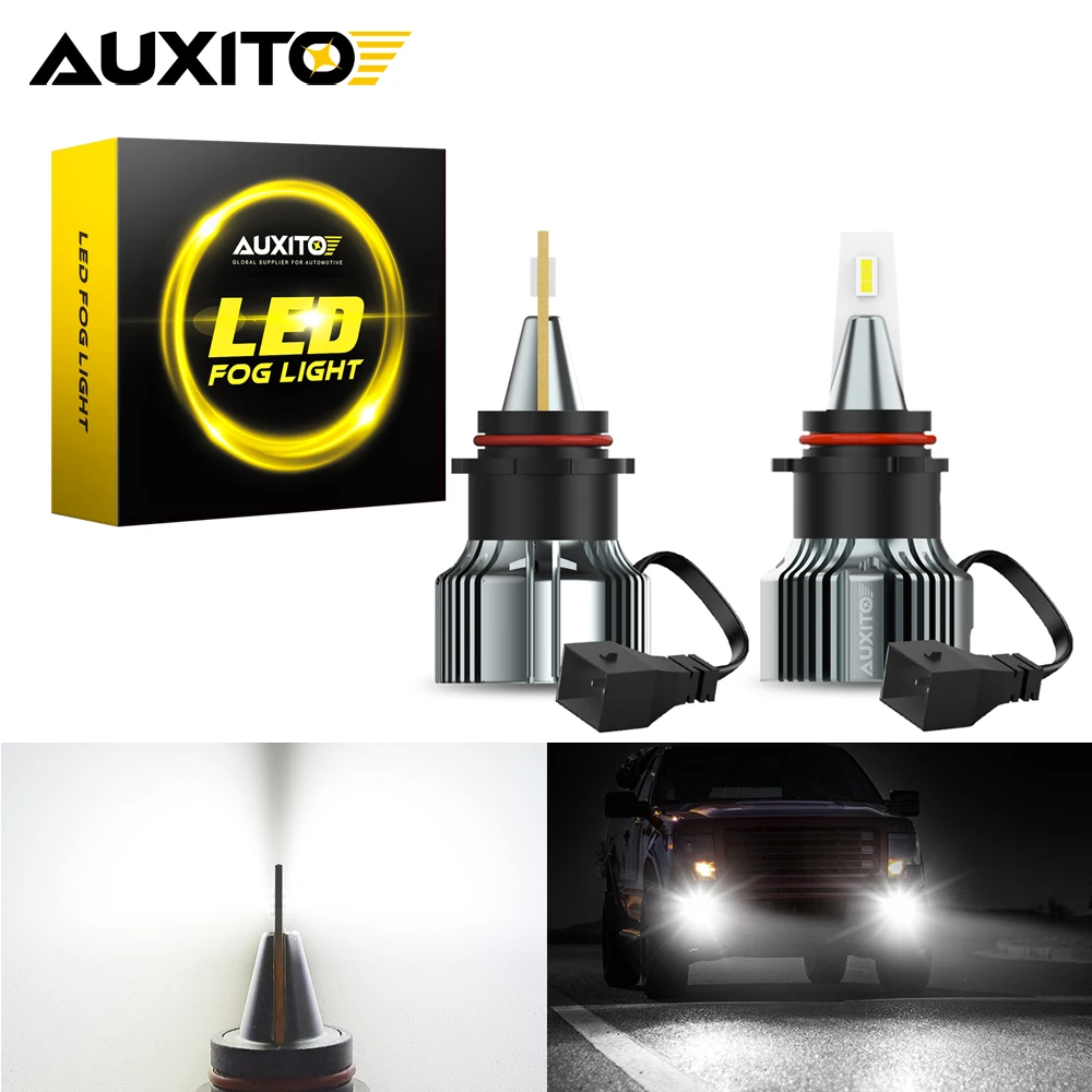 

AUXITO 2 шт. PSX26W Светодиодные противотуманные фары CANBUS 6500k Белый PSX24W Светодиодные лампы противотуманные фары без ошибок 12 В Автомобильные фары 4000LM Супер яркие