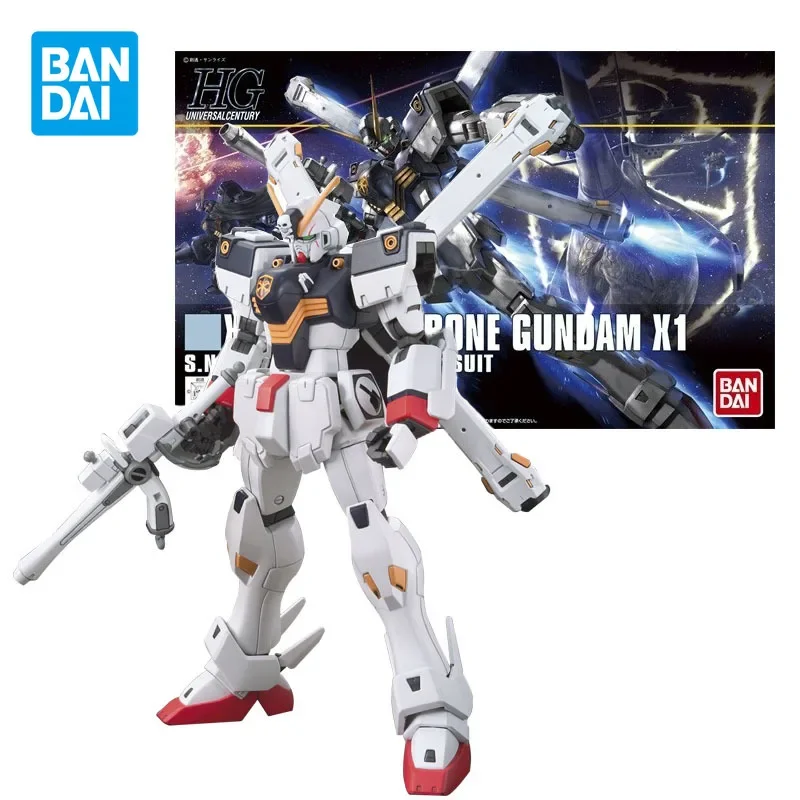 

Bandai Original HG 1/144 XM-1 CROSSBONEDUNDAM X1 Anime Action Figure Assembly Model Toys Collectible Model Gifts for Kids Boys