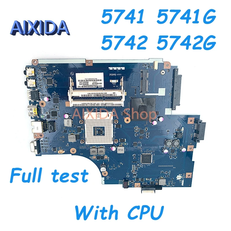 

AIXIDA MBWJU02001 MBTZ902001 NEW70 LA-5892P For Acer aspire 5741 5741zg 5742 5742G Laptop Motherboard HM55 DDR3 Free CPU