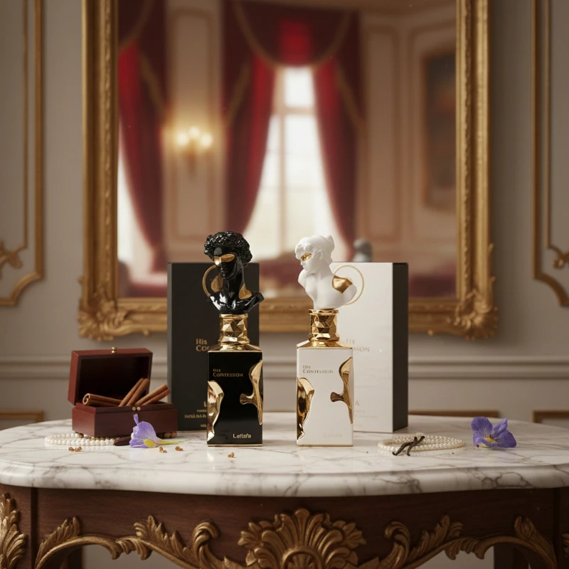 مجموعة عطور للجنسين مع أنماط زهور شرقية وخشبية أنيقة تدوم طويلاً للاستخدام اليومي والهدايا والرائحة الممتازة #6