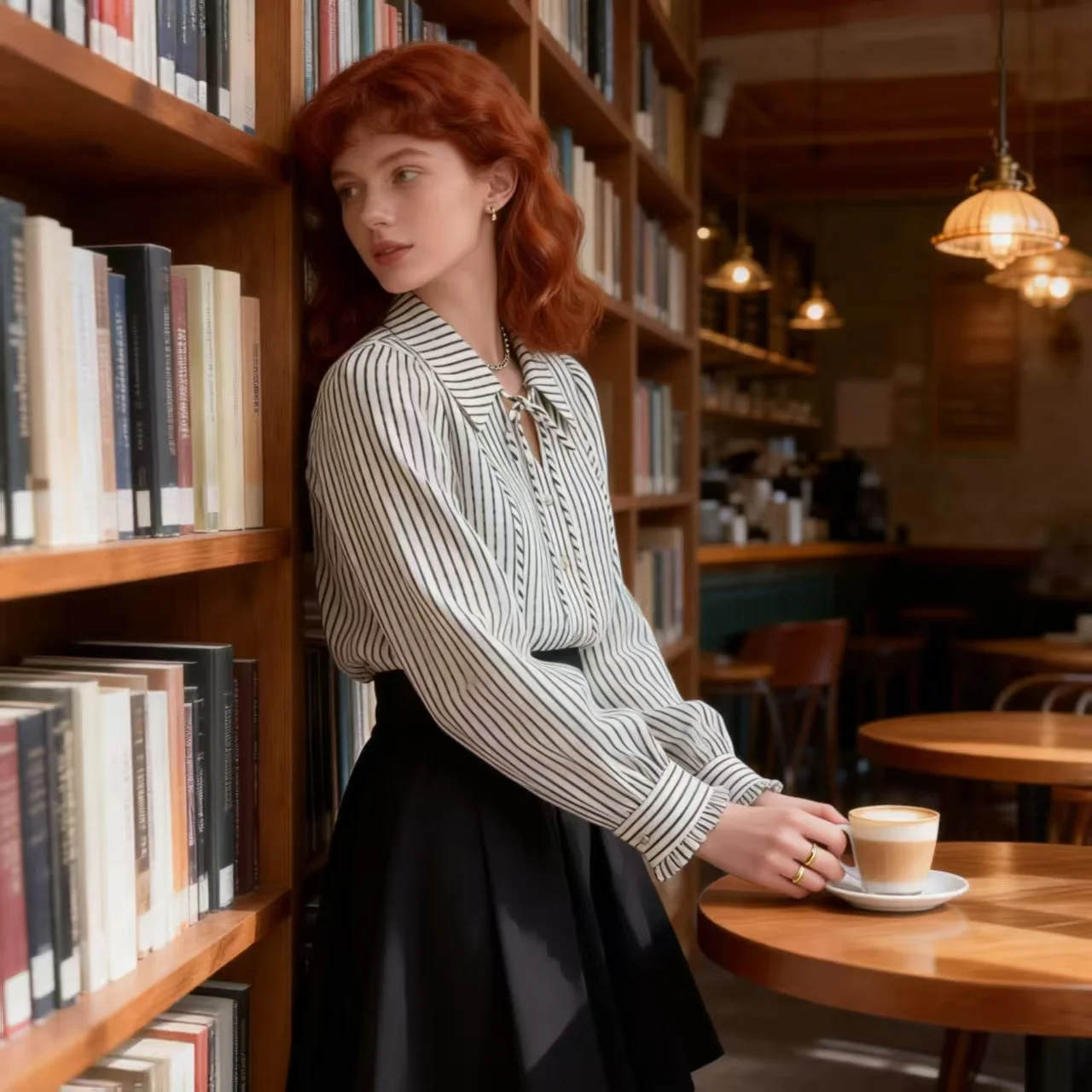 

Элегантные женские рубашки 2026 года: новая весенняя коллекция, полосатые, с отложным воротником, модные, универсальные, повседневные