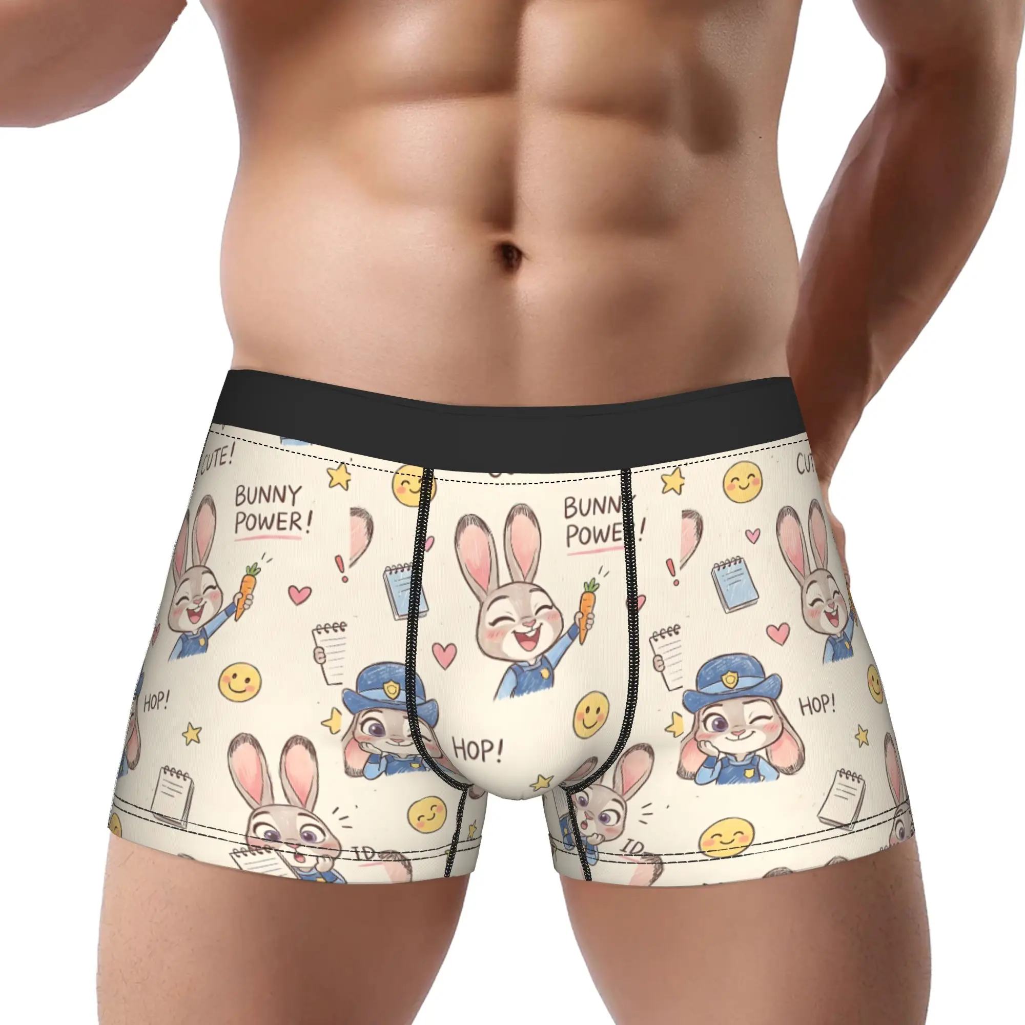 

Zootopia 2 boxers adults 18 plus Underpants Homme Panties Men's Underwear Comfortable Shorts Boxer Briefs