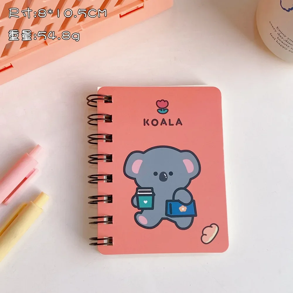 Portable Student Stationery Lucky Duck Business Notebook Coil Notepad Pocket Diary Book Mini Word Book Handwriting Notebook