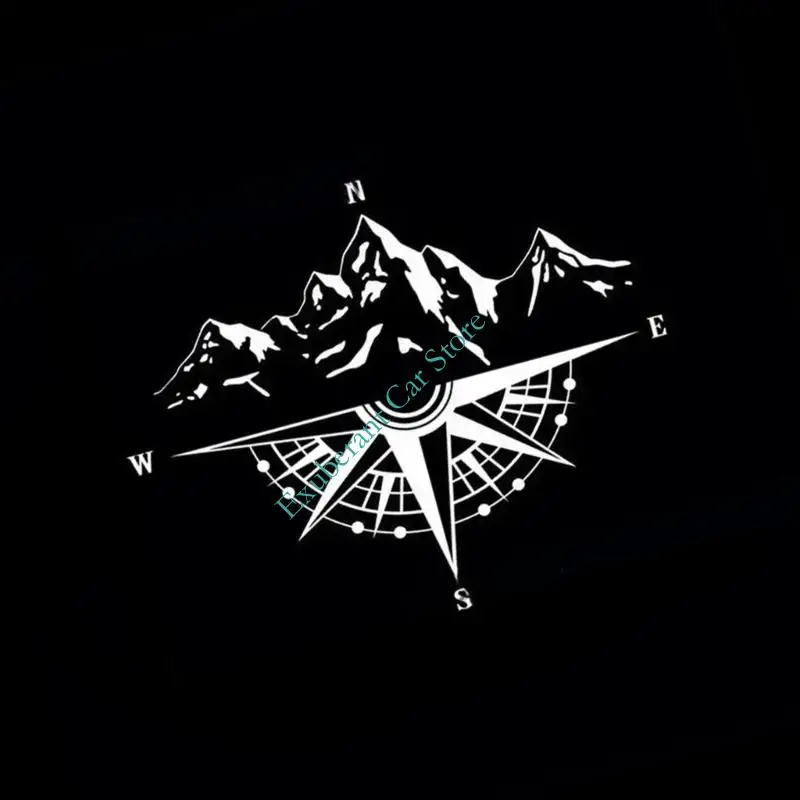 ملصقات H3CE للمركبات الجبلية لتوجيهات الطقس، شارات قوية محمية من مادة PVC