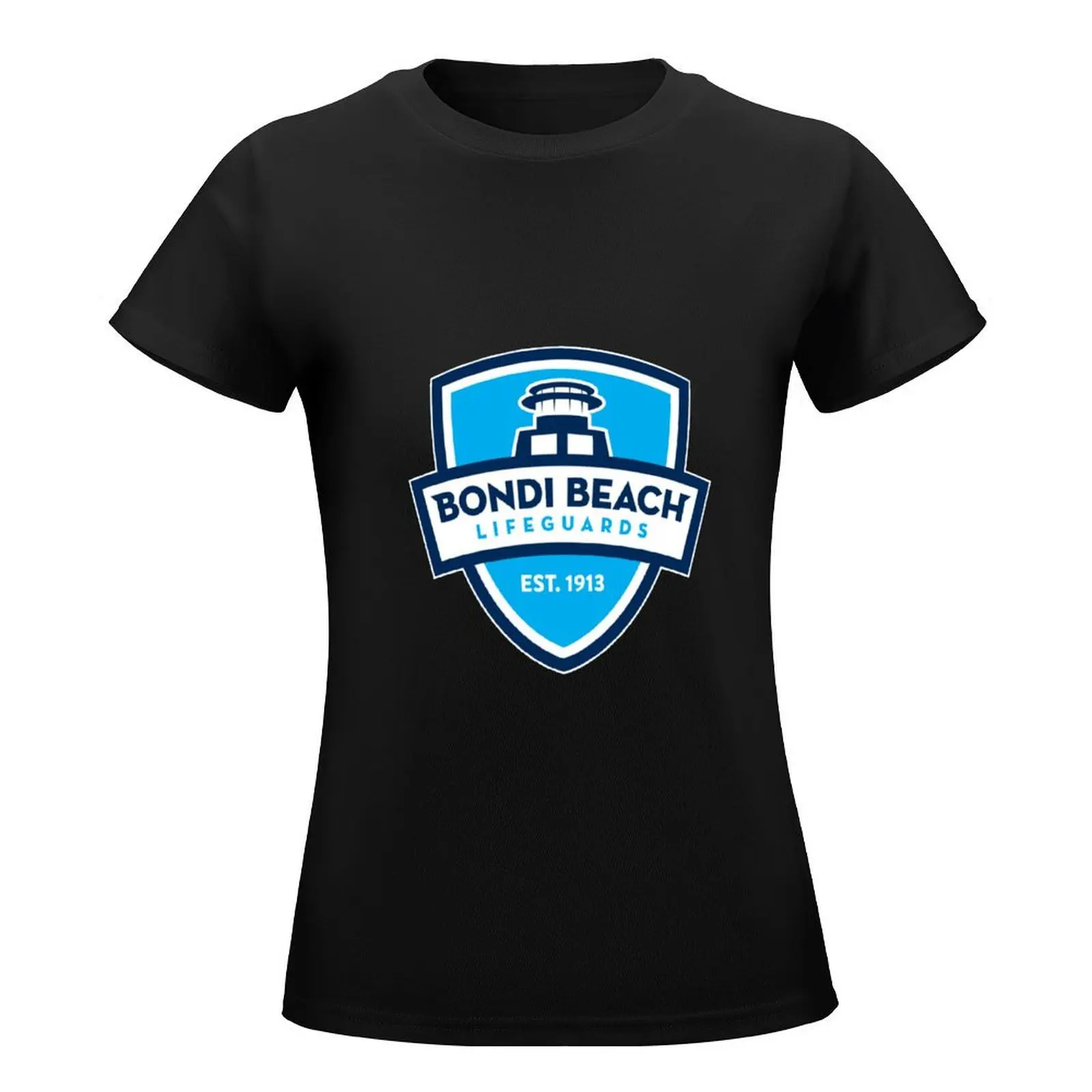 Bondi beach rescue T-Shirt summer tops vintage clothes Short sleeve tee t-shirt dress for Women plus size sexy