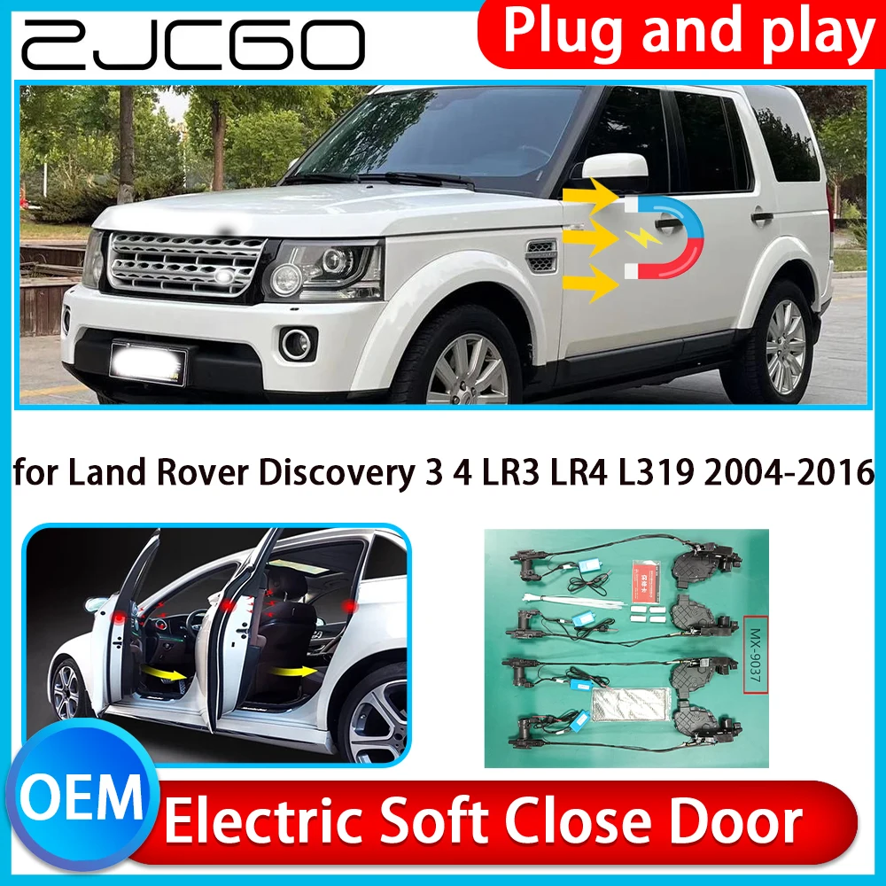 

for Land Rover Discovery 3 4 LR3 LR4 L319 Auto Pull Car Soft Close Kit Door Power Latch Electric Door Catch Soft Closing Assist