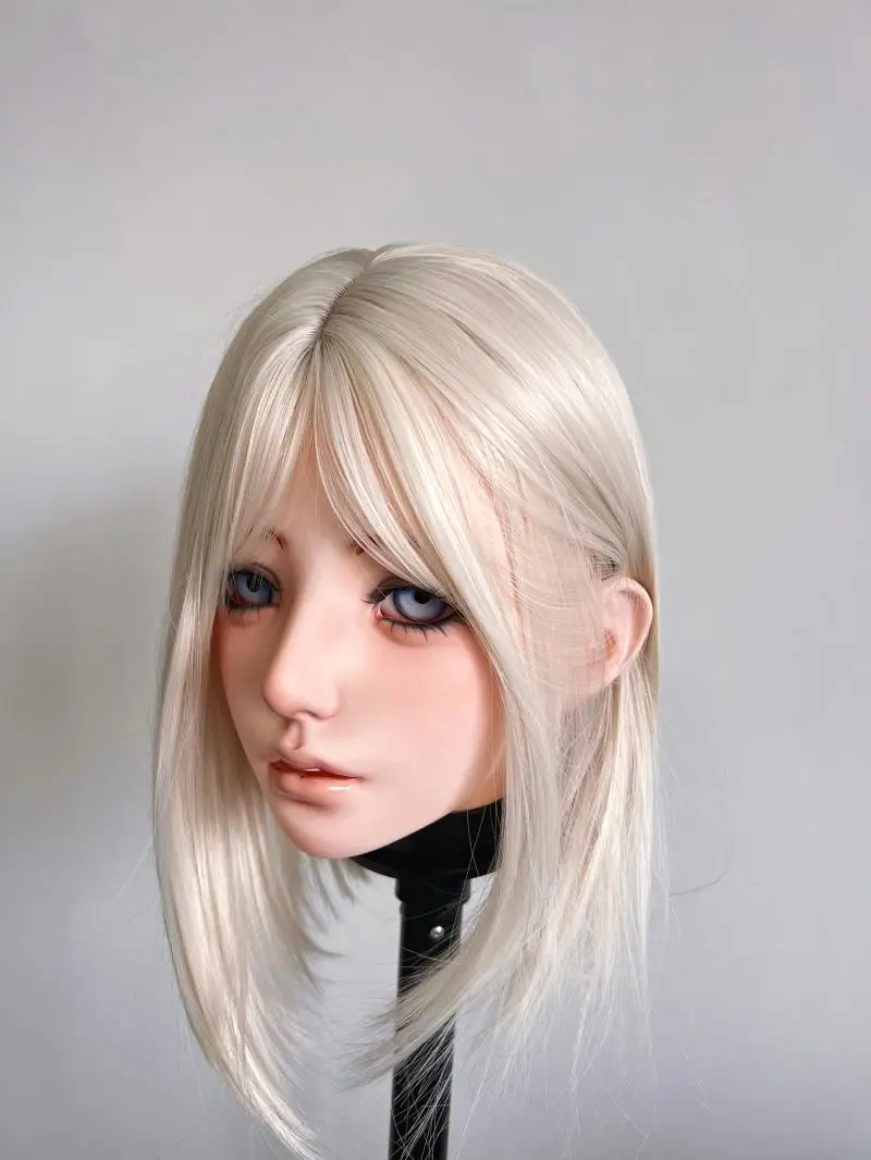 Fatto a mano Femmina/Ragazza Crossdressing Resina Kig Maschera Anime figure Cosplay Anime giapponesi Gioco di ruolo Kigurumi Maschera Bambola BJD