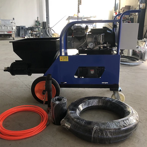 Model 311 Mortar Spray Machine 380V/220V Multi-Purpose Cement Sprayer Gearbox Construction Use 50L Hopper