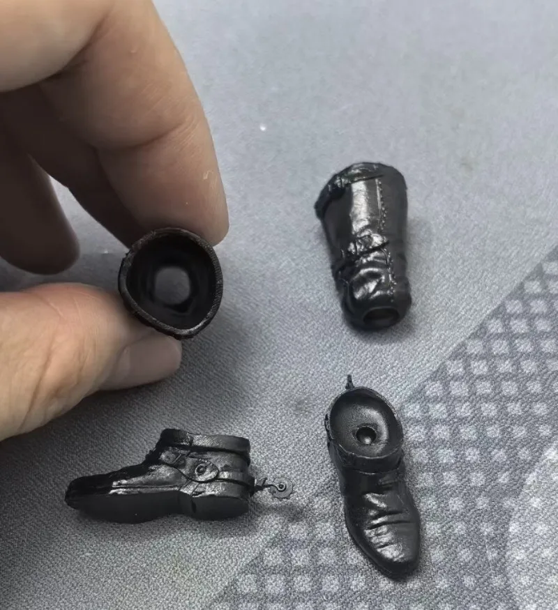 1/12 Scale Medieval Spurs Boots Model for 6'' Nota