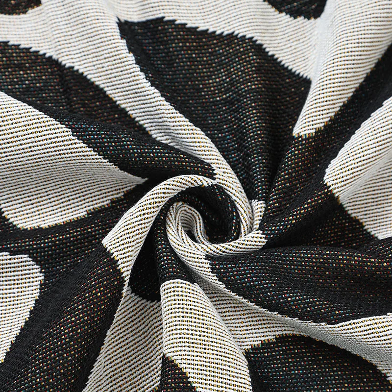 Vintage American Casual Blanket Leaves Knitted Towel Quilt Warm Sofa Chair Cover Soft Breathable Nap Quilt Bedspread Home Decor