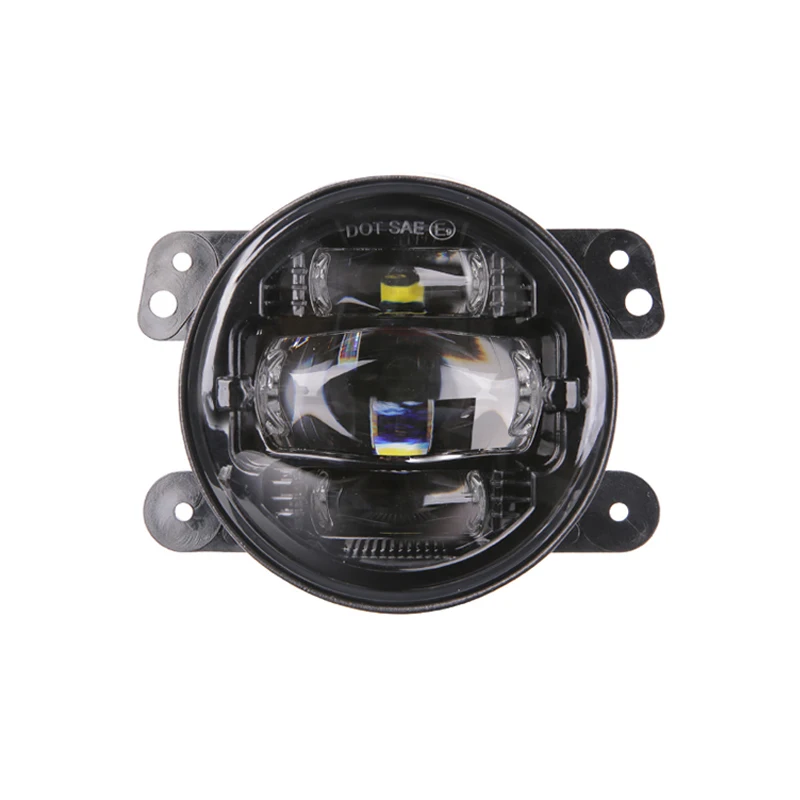 2PCS 30W 4Inch LED Fog Auxiliary Lights Passing Lamps for Jeep Wrangler JK 2007-2017 LJ TJ for Dodge Journey Magnum Charger