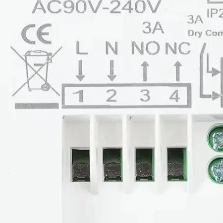 Easy Switching Time Setting Maintenance Free LED for White Light Heating Thermostat Perfect for Water and Wall Heating