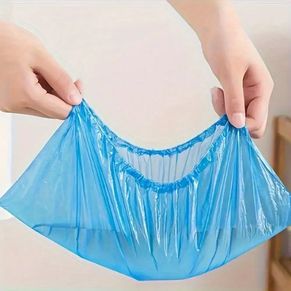 100pcs Disposable Shoe Covers, Hygienic Travel Hotel Slippers image 5