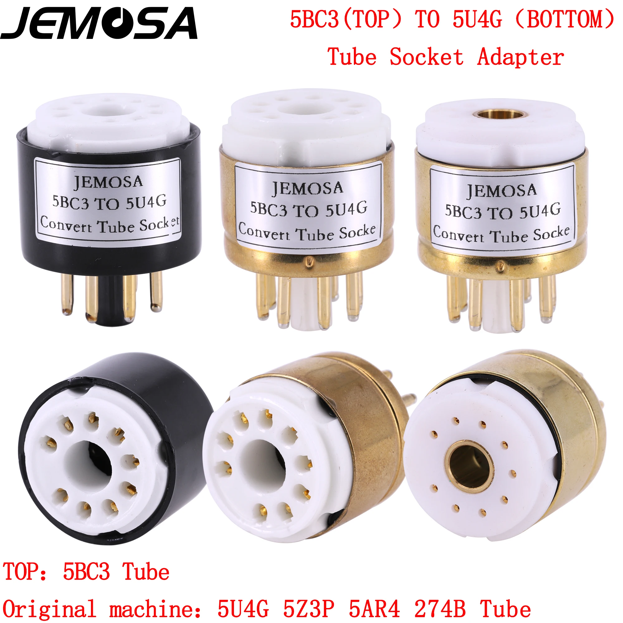 1 قطعة 5670 6H3N 369A 6N3 إلى 6SN7 6SL7 6N8P 6N9P ECC32 DIY ايفي الصوت فراغ مُضخّم صوت تحويل محول مأخذ التوصيل