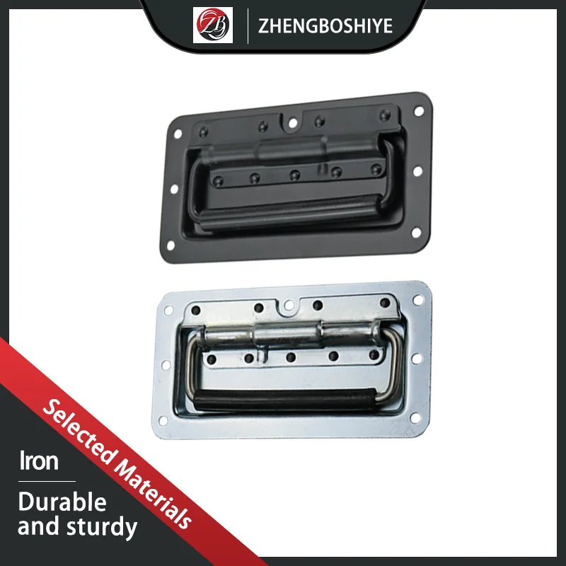 

Hidden Folding With Spring Speaker Cabinet Toolbox Movable Handle Made Of Iron Commercial And Industrial