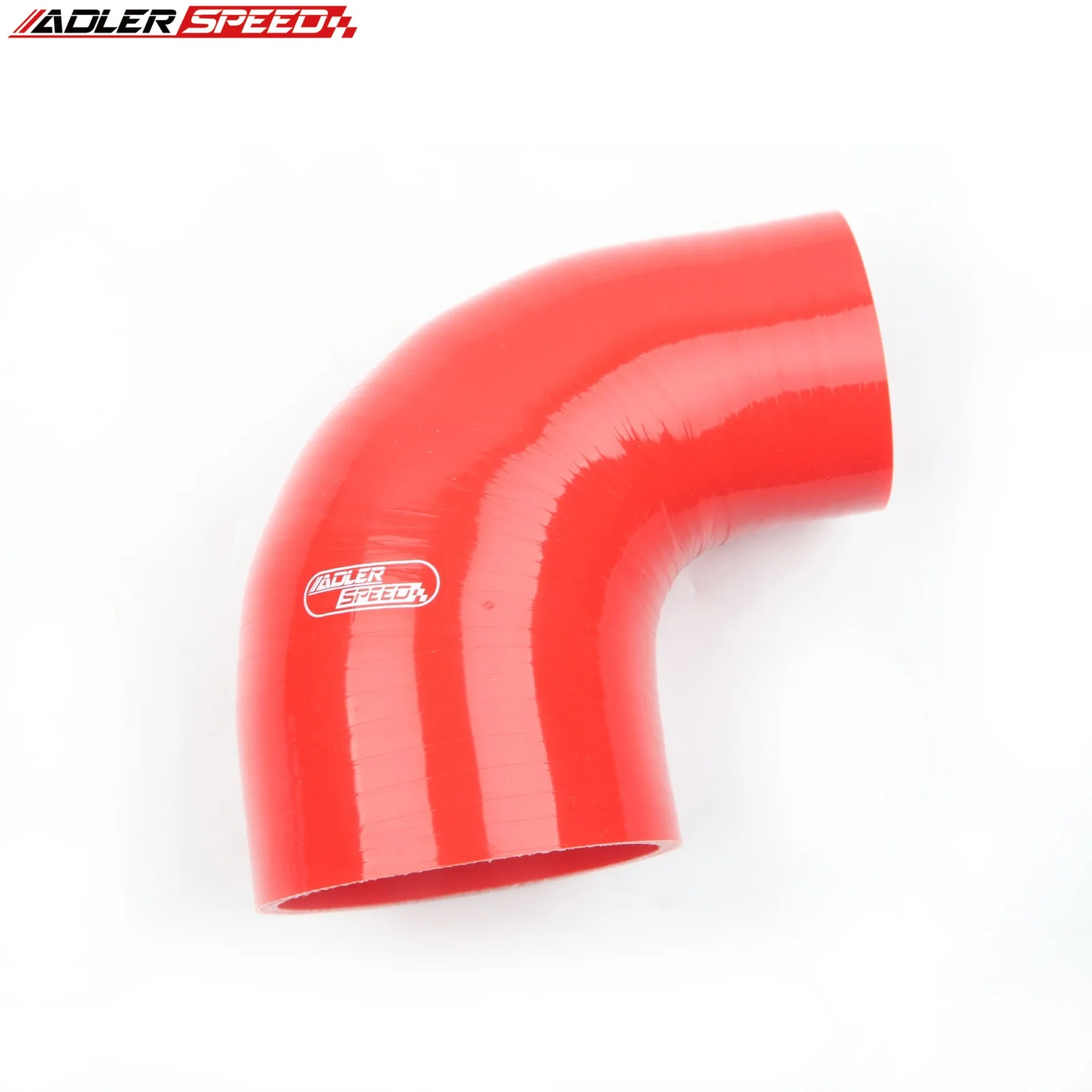 

Universal 4Ply 3.5" To 2.5" (89-63.5mm) ID 45 Degree /90 Degree Hose Reducer Turbo Silicone Coupler Pipe Black