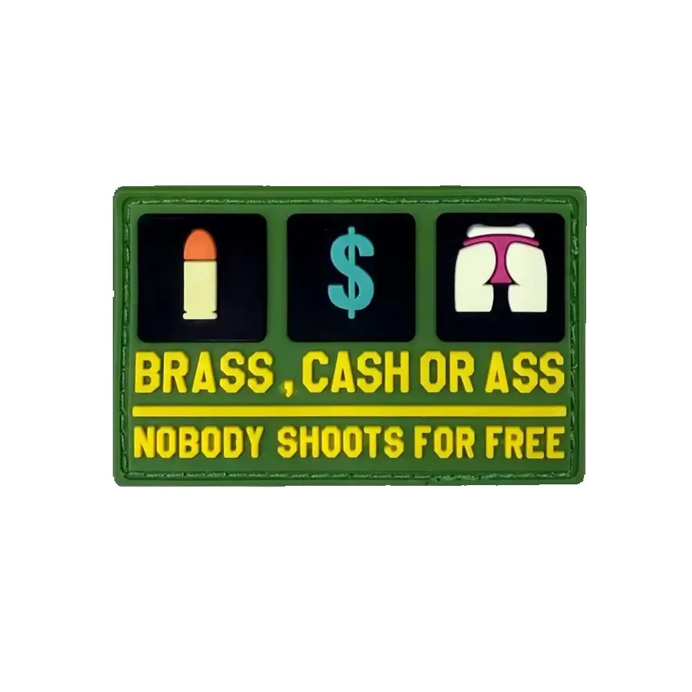 Immagine 5: Divertente Patch in PVC con Gancio per Giacche, Zaini e Attrezzature Outdoor