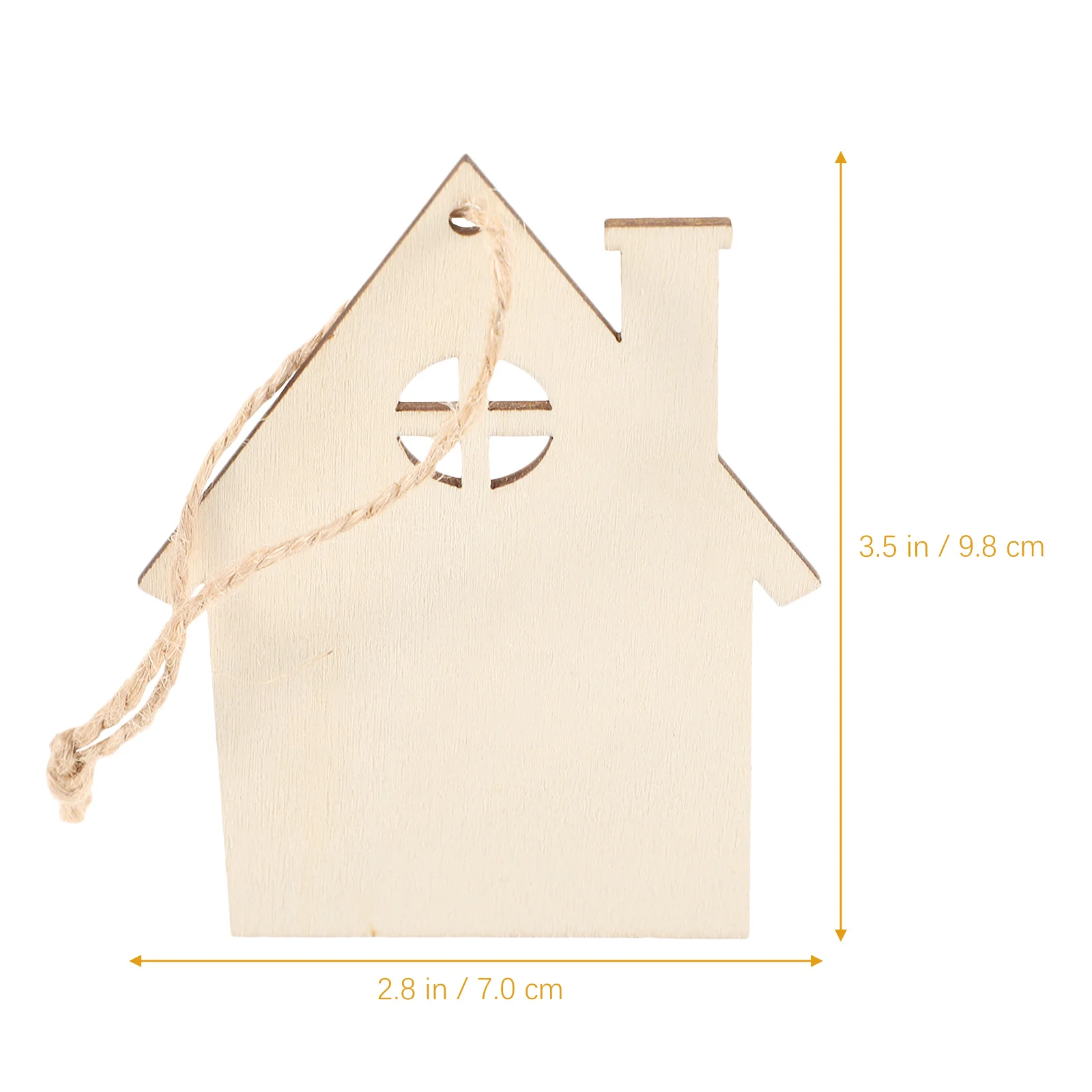 

20Pcs Wooden Christmas Hanging Ornaments Festive Xmas Tree Decor Holiday Party Supplies Xmas Decorations