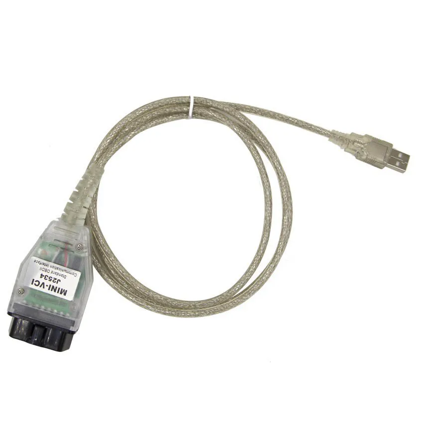 Support V18.00.008 MINI VCI J2534 Diagnostic Cable For Toyota Car OBD Scanner USB Interface TIS Techstream Connector Tool