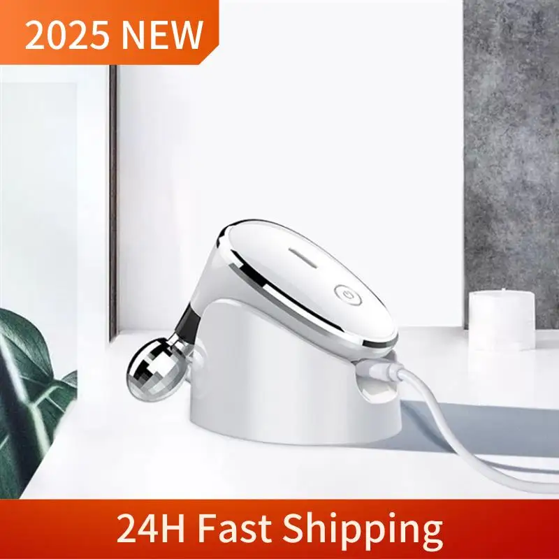 

2025 Trend Microcurrent Vibrating Beauty Instrument Electric Face Lift Roller Massager Skin Tighten Massage Beauty Devices