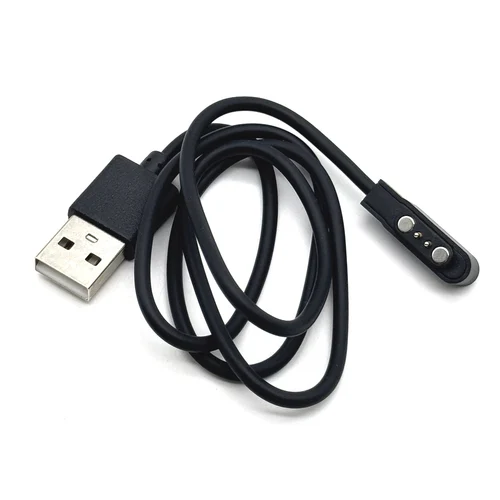 Imagen 2 del producto Cable de carga USB magnético para reloj inteligente, conector Pogo Pin macho hembra de 4,0mm, solución de alimentación, almohadilla de contacto de 2 pines, soldadura PCB