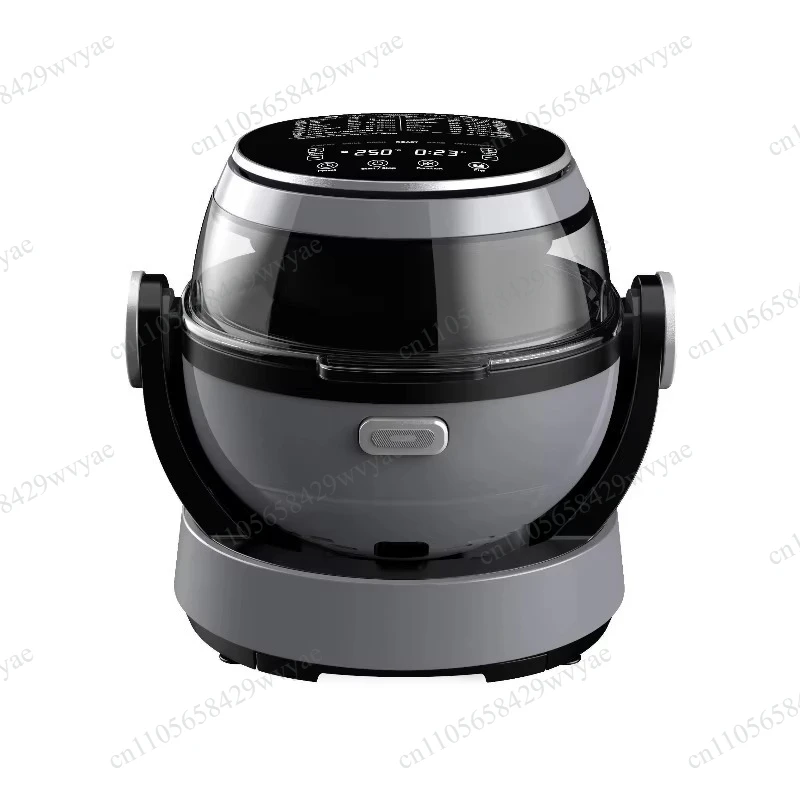 Digital Multifunctional Visible Oil-free Cooking Oven Smart Automatic Rolling Air Fryer