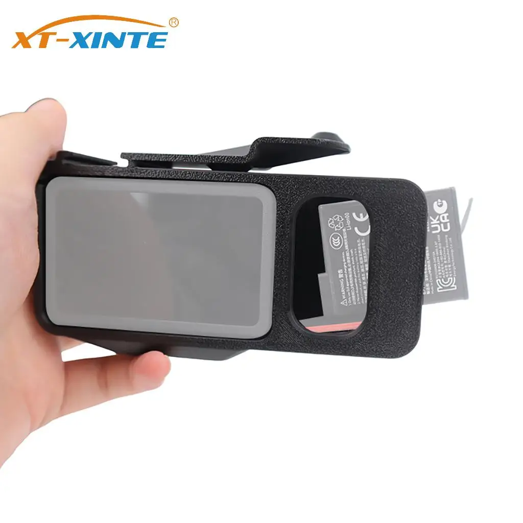 Uchwyt kamery z mocowaniem do DJI Osmo Action 6, etui na kamerę, uchwyt do filmowania vlogów ulicznych, rama ochronna ze statywem i mocowaniem cold shoe.