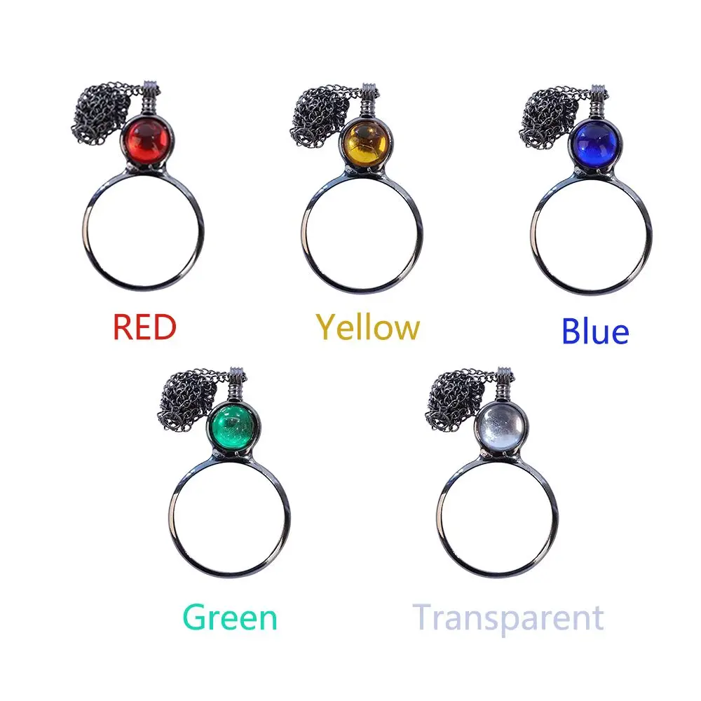 Alloy Multipurpose Multi-color optional 6x magnification Pendant Monolithic eyepiece Magnifying glass necklace Magnifier