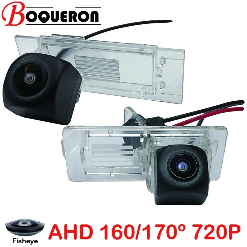 Fisheye 170 Degree 1280x720P AHD Car Vehicle Rear View Reverse Camera For Opel For Vauxhall Vivaro X82 Movano Van 2010~2016