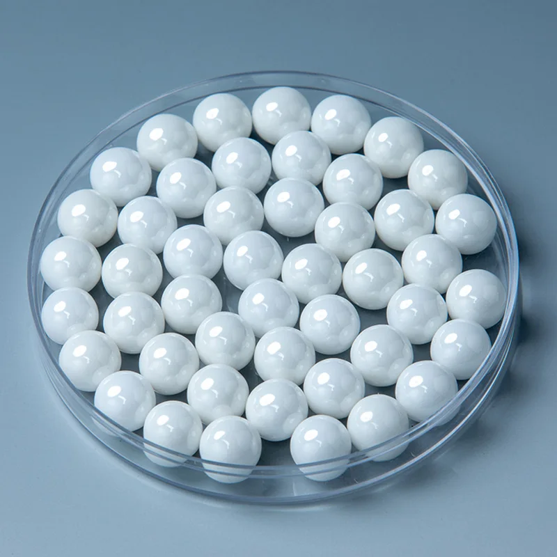 Purity 95% 1kg Φ0.2~50mm Zirconium Oxide Beads Jewelry Mirror Polishing Bead for Roller Polishing Machine