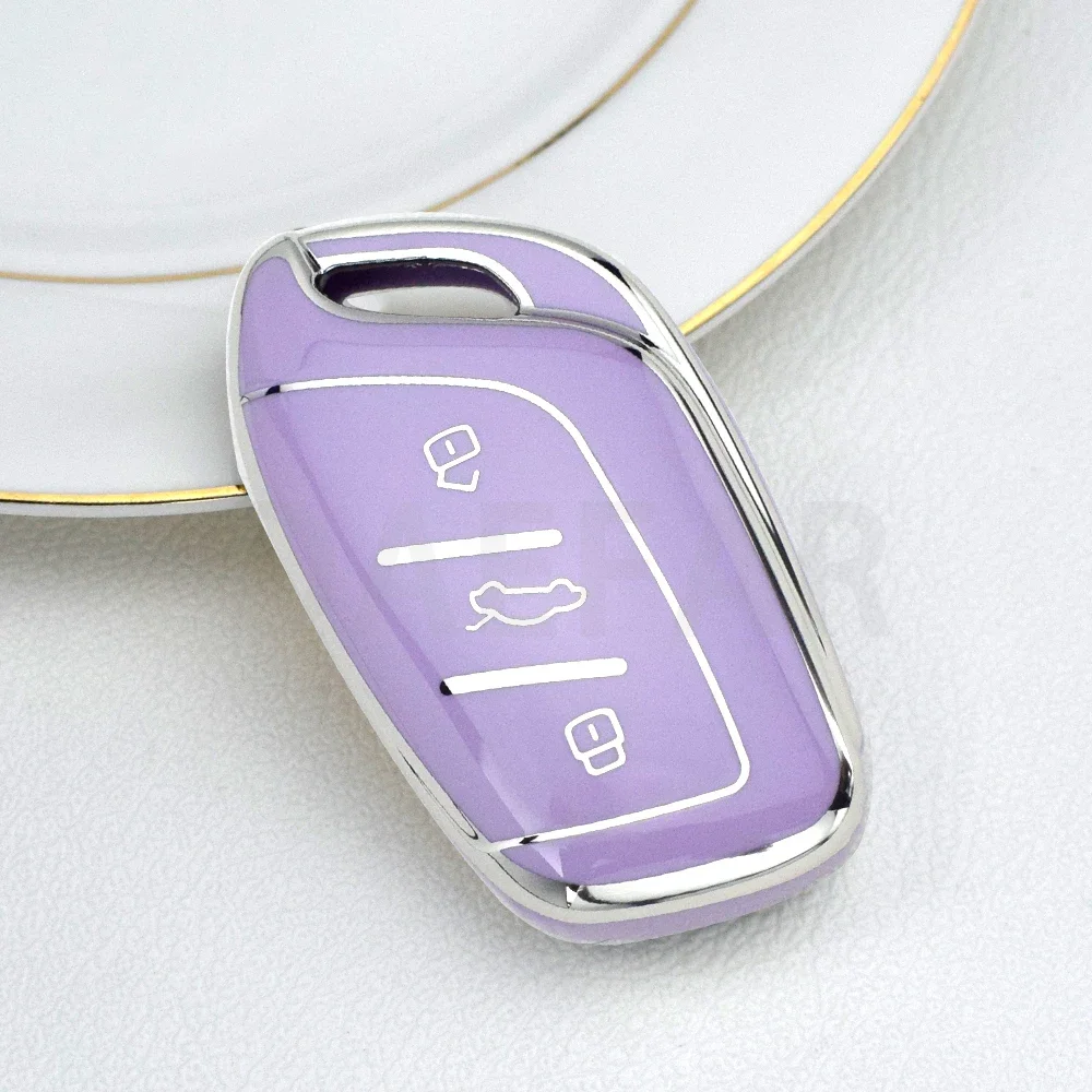 Funda de TPU para llave remota de coche, funda para MG 4 2023 Mg4 Ev para MG HS GT ZS EV ZX MG5 MG6 Roewe RX3 RX5 RX8 ERX5 I6 I5