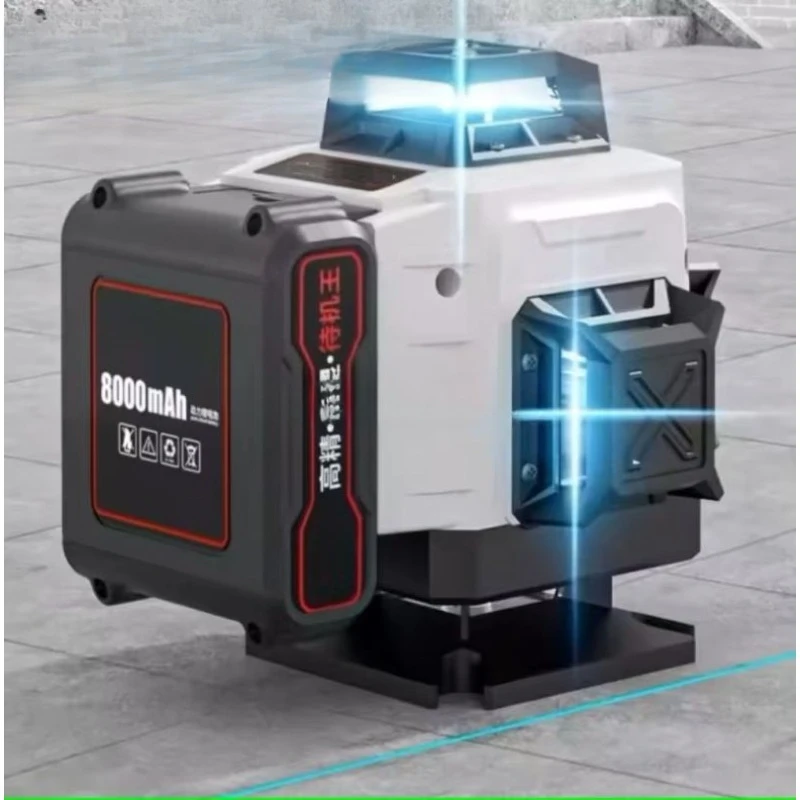 مستوى الليزر الأخضر الرقمي الجديد ذو 16 خطًا للتسوية الذاتية 4D #2