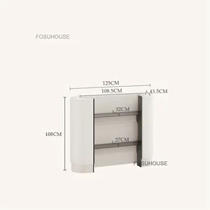 سكرتير الاستقبال الإبداعي لمركز التسوق والمعرض عداد بسيط لطاولات متجر الملابس متجر صندوق أمامي بسيط أفضل 8 متاجر بيع - رقم 2