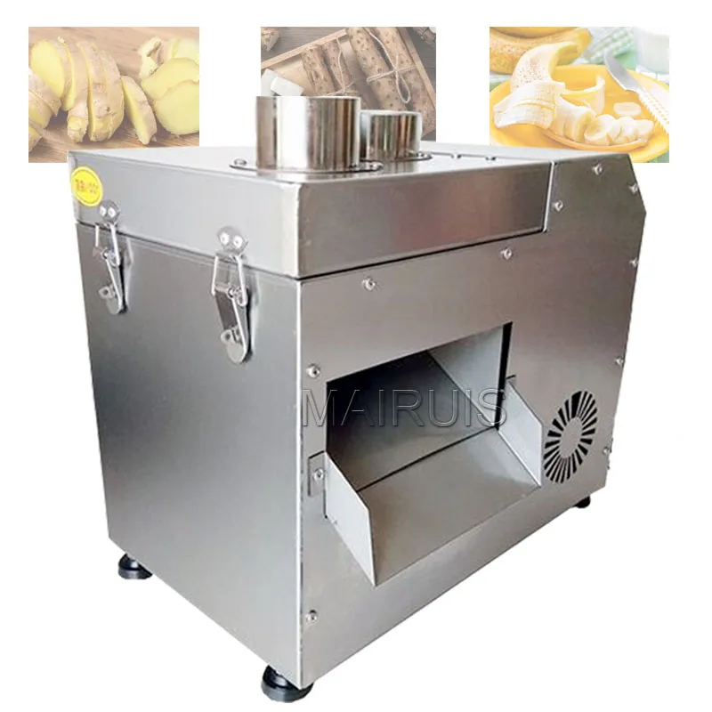 Commercial Electric Slicer Cutter Fruit Vegetable Potato Radish Lemon Slicing Machine