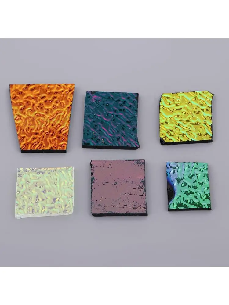 1Oz Szkło Dikroiczne COE 90 Mieszane Odłamki DIY Materiały do Wyrobu Biżuterii, Rękodzieła, do Tworzenia Zawieszek i Charmsów — zdjęcie 2