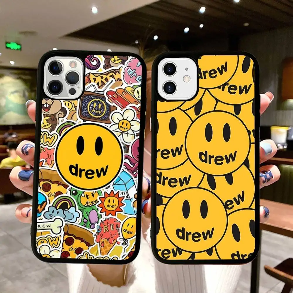 Fundas Protectoras para iPhone 11 12 13 14 15 16 17 Pro Max Plus, Diseño D-Drew H-House, TPU+PC, Resistentes a Impactos