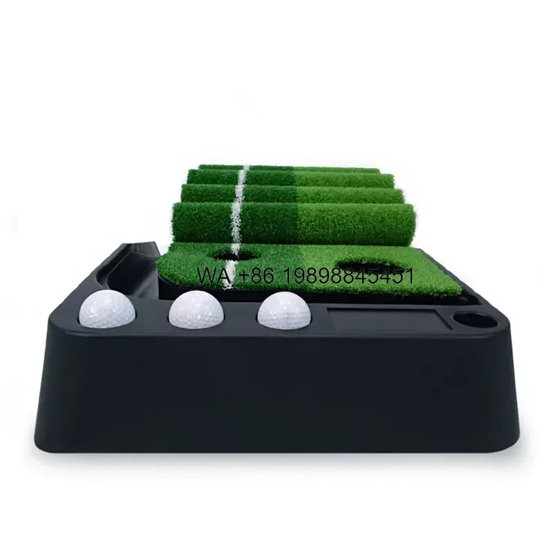 Wmwmnu Direct Factory Sale Indoor Putting Green Mat Trainer Practice Channel for Training Aids