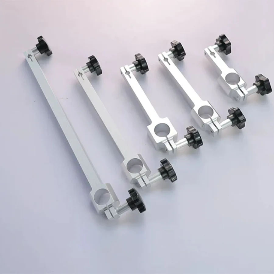 Dial Indicator Holder Aluminum Clamp Extended Column Rod Marble Comparator Base Stand Accessories