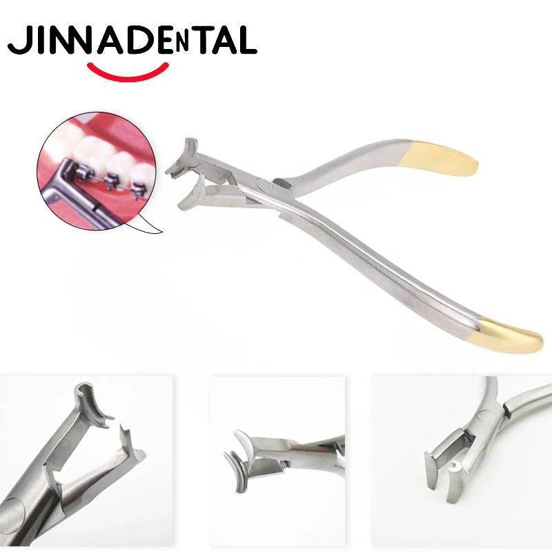 1 قطعة نهاية طب الأسنان NiTi الانحناء ذو طيات أدوات تقويم الأسنان كماشة قوس سلك البعيدة نهاية الظهر بيند الملقط أدوات طب الأسنان