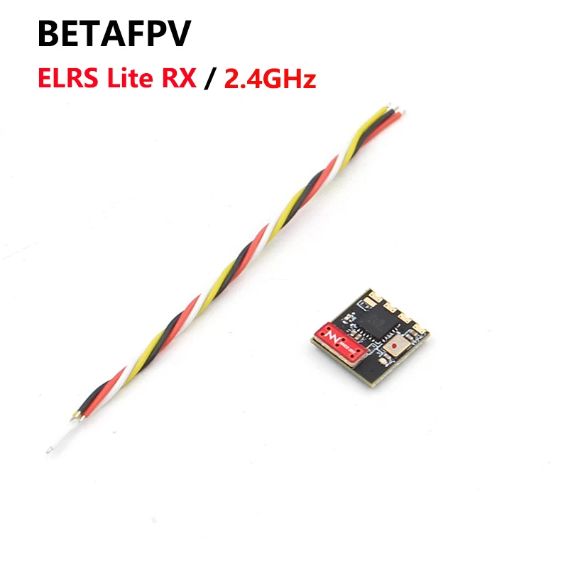 Urządzenie odbiorcze BETAFPV ExpressLRS ELRS Lite 2.4GHz z płaska antena 11x10x3mm do mikro części do dronów RC FPV