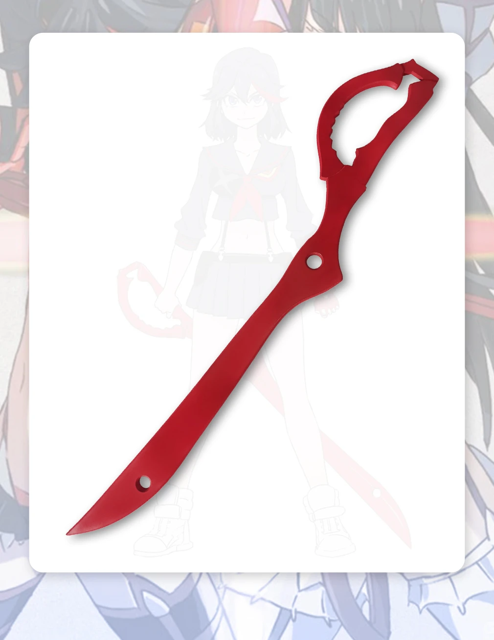 Kill La Kill Ryuko Matoi Ryuuko Schaarblad Cosplay Decoratief Zwaard Halloween Feest Gemaskerd Anime-Shows