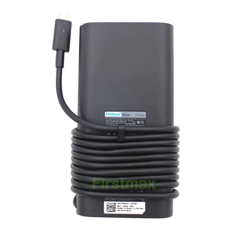 Imagem -02 - Usb tipo c Carregador para Dell Latitude 15 5510 5511 5520 5521 5530 7520 7530 9510 9520 La90pm170 Adaptador ac 90w